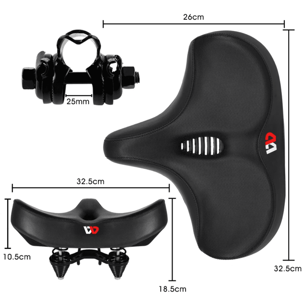 Cyclonix IT - Sella extra larga e confortevole – MaxiComfort™