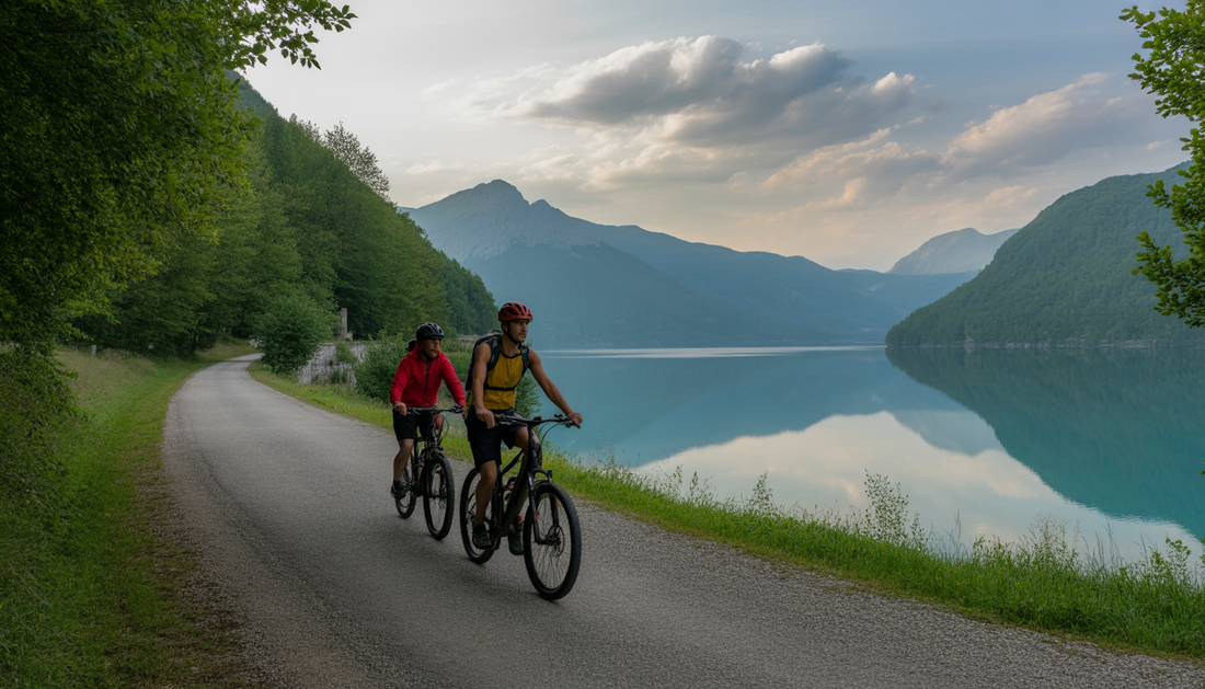 percorsi ciclabili lungo i laghi