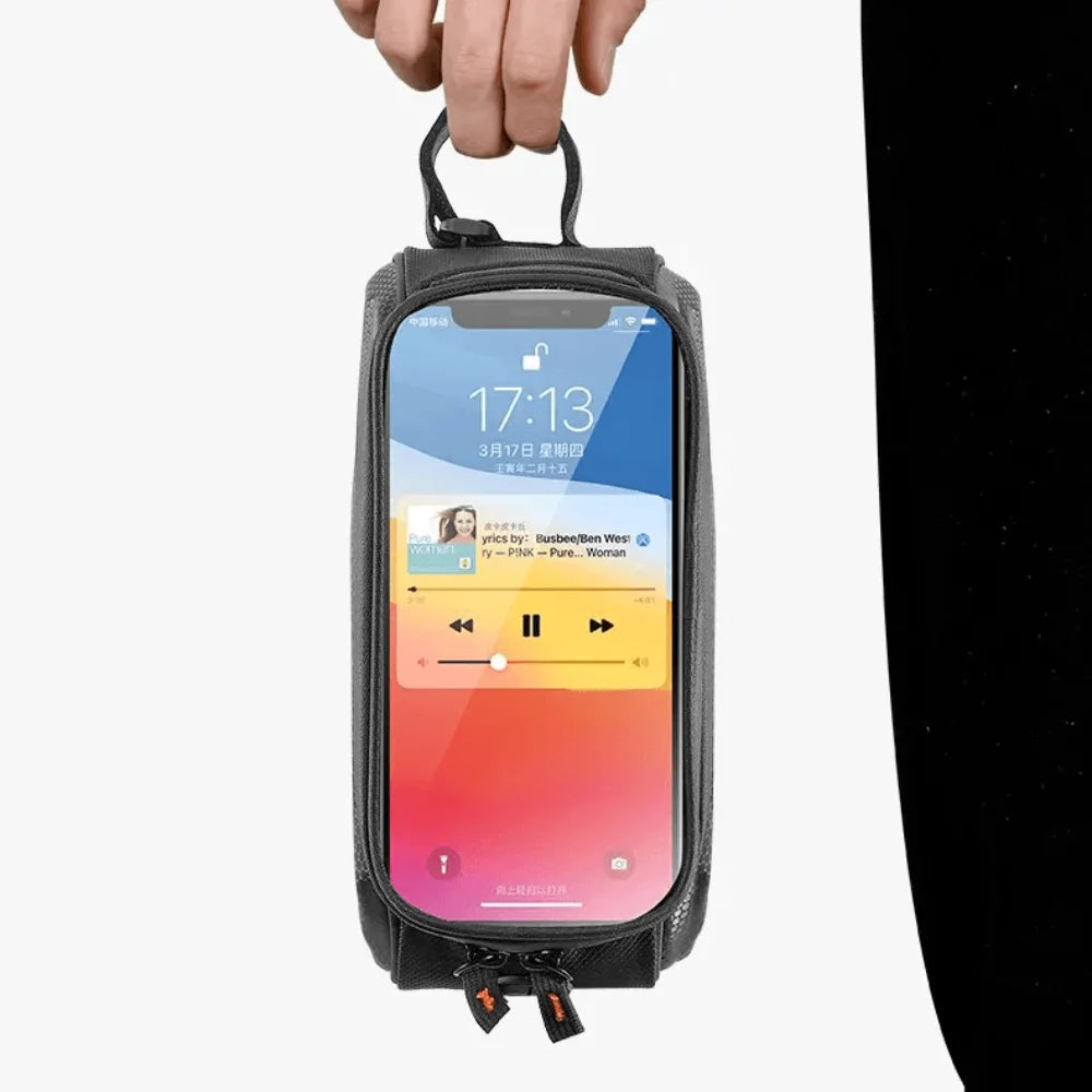 Cyclonix IT - Borsa da manubrio con accesso touchscreen – HandleBag™