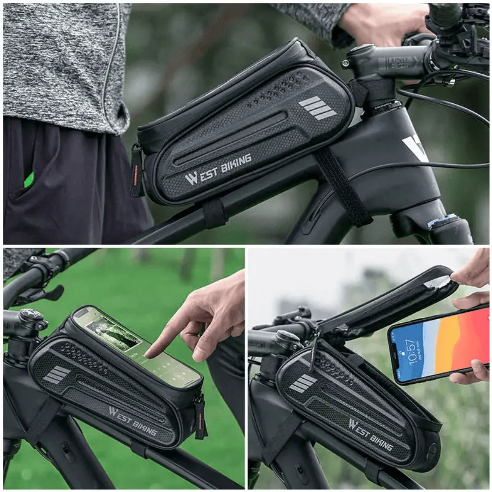 Cyclonix IT - Borsa da manubrio con accesso touchscreen – HandleBag™