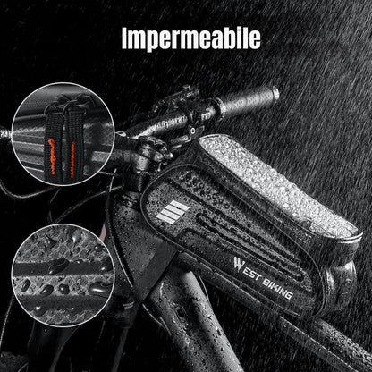 Cyclonix IT - Borsa da manubrio con accesso touchscreen – HandleBag™