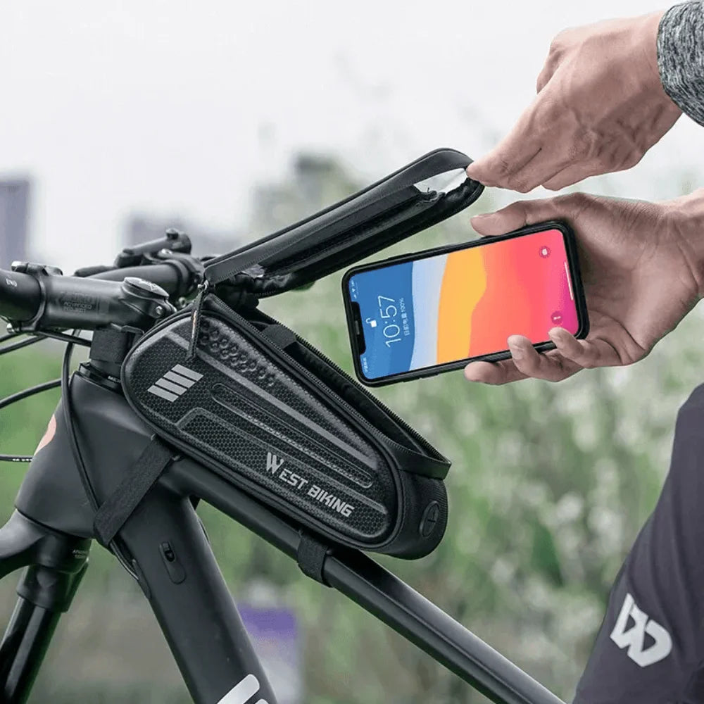 Cyclonix IT - Borsa da manubrio con accesso touchscreen – HandleBag™