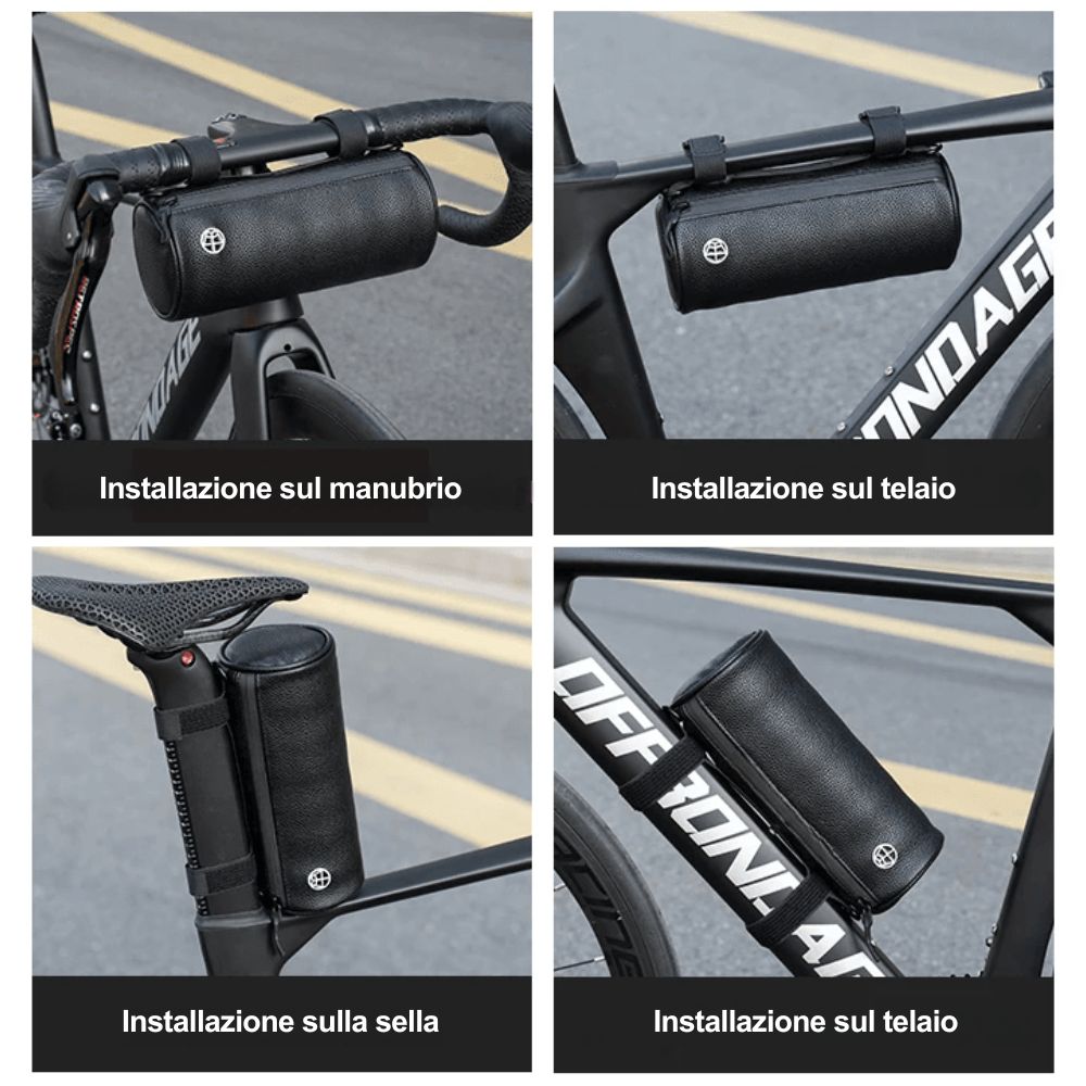 Cyclonix IT - Organizzatore da manubrio compatto – RoadBar™