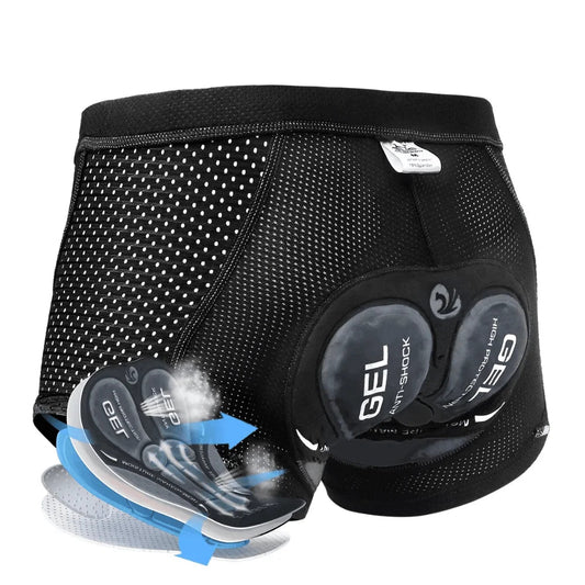 Cyclonix IT - Intimo da ciclismo con imbottitura in gel 5D – CycloGel™