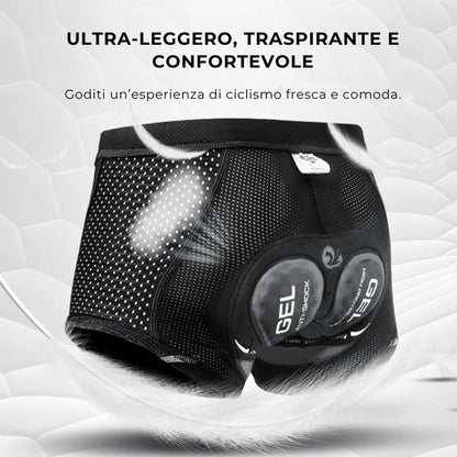 Cyclonix IT - Intimo da ciclismo con imbottitura in gel 5D – CycloGel™