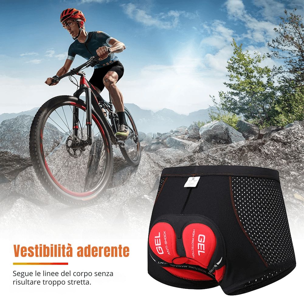 Cyclonix IT - Intimo da ciclismo con imbottitura in gel 5D – CycloGel™