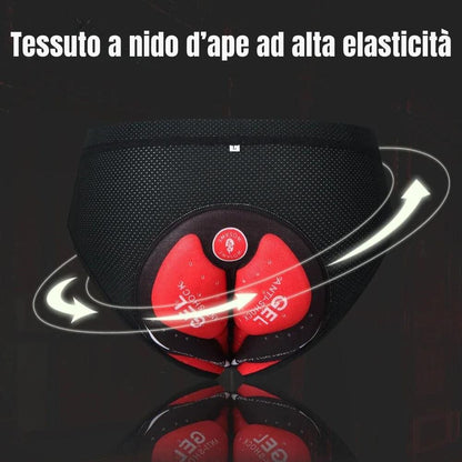 Cyclonix IT - Intimo da ciclismo con imbottitura in gel 5D – GelCush™