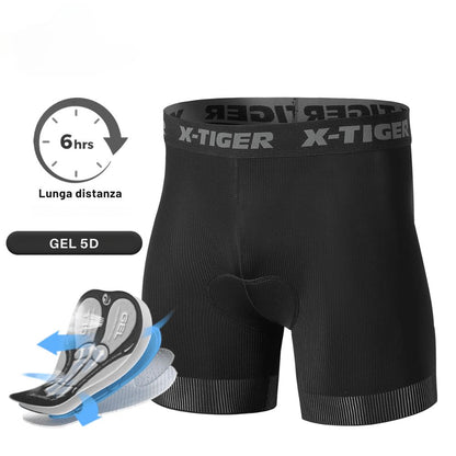 Cyclonix IT - Intimo da ciclismo con imbottitura in gel 5D – RideGuard™
