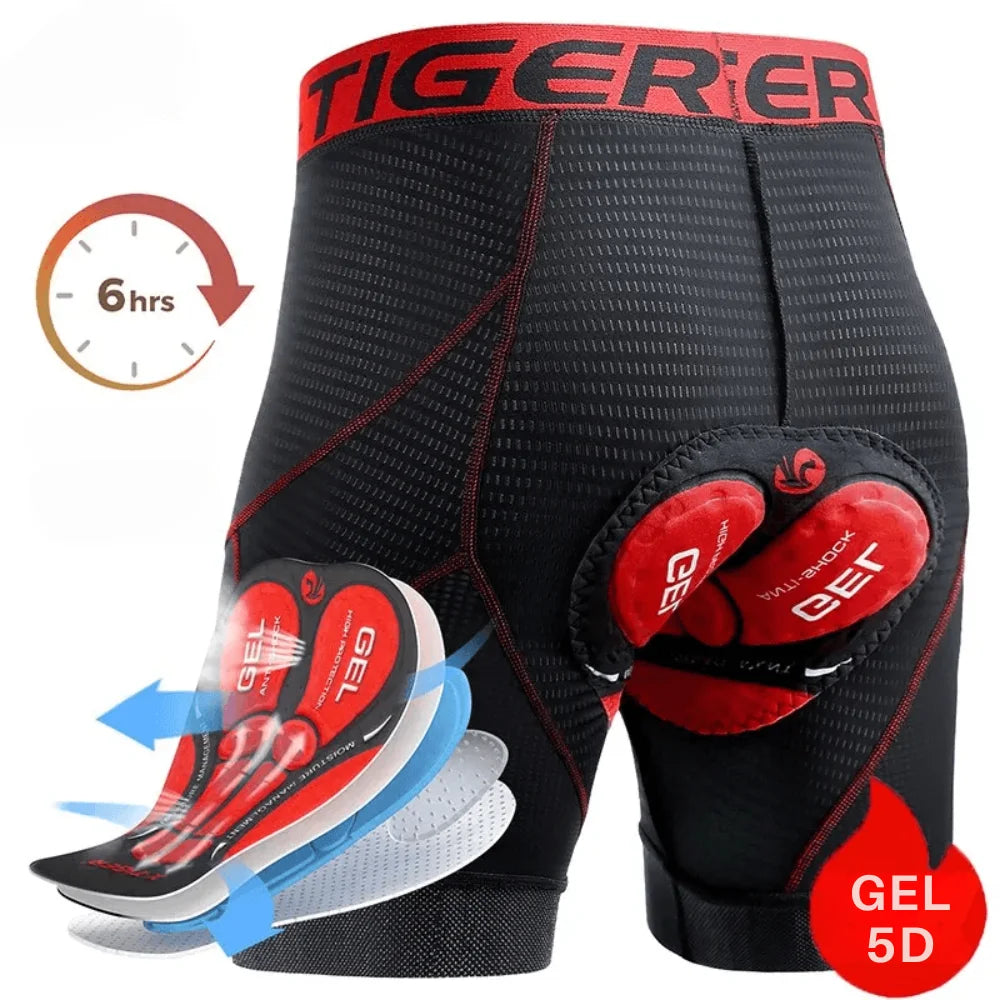 Cyclonix IT - Intimo da ciclismo con imbottitura in gel 5D – VeloShield™