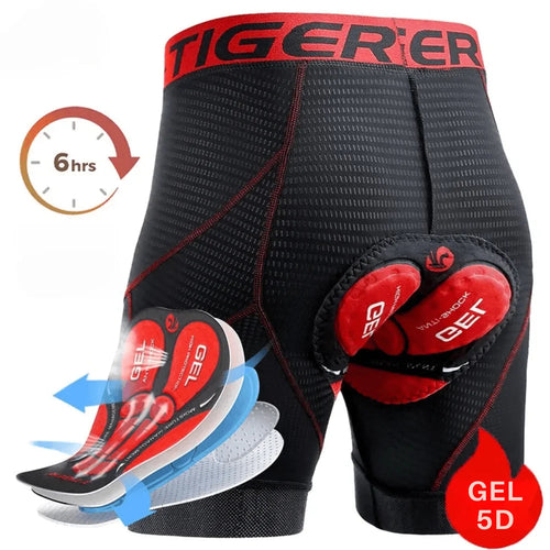 Cyclonix IT - Intimo da ciclismo con imbottitura in gel 5D – VeloShield™