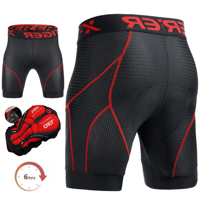 Cyclonix IT - Intimo da ciclismo con imbottitura in gel 5D – VeloShield™