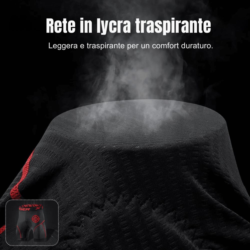 Cyclonix IT - Intimo da ciclismo con imbottitura in gel 5D – VeloShield™