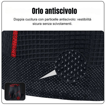 Cyclonix IT - Intimo da ciclismo con imbottitura in gel 5D – VeloShield™