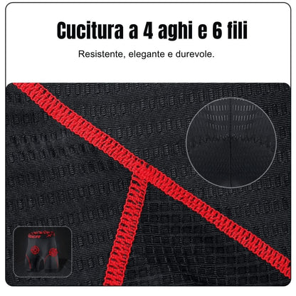 Cyclonix IT - Intimo da ciclismo con imbottitura in gel 5D – VeloShield™