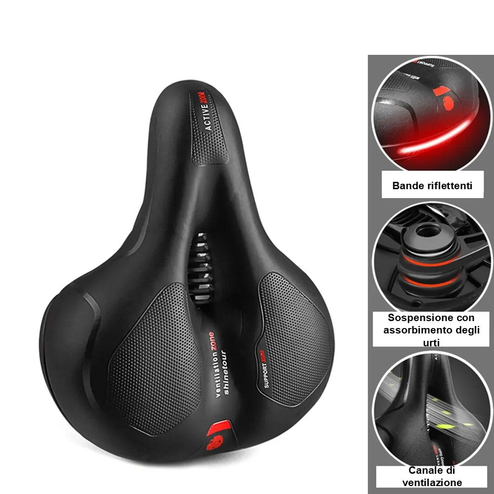 Cyclonix IT - Sella da bici ultra comfort – CycloSoft™