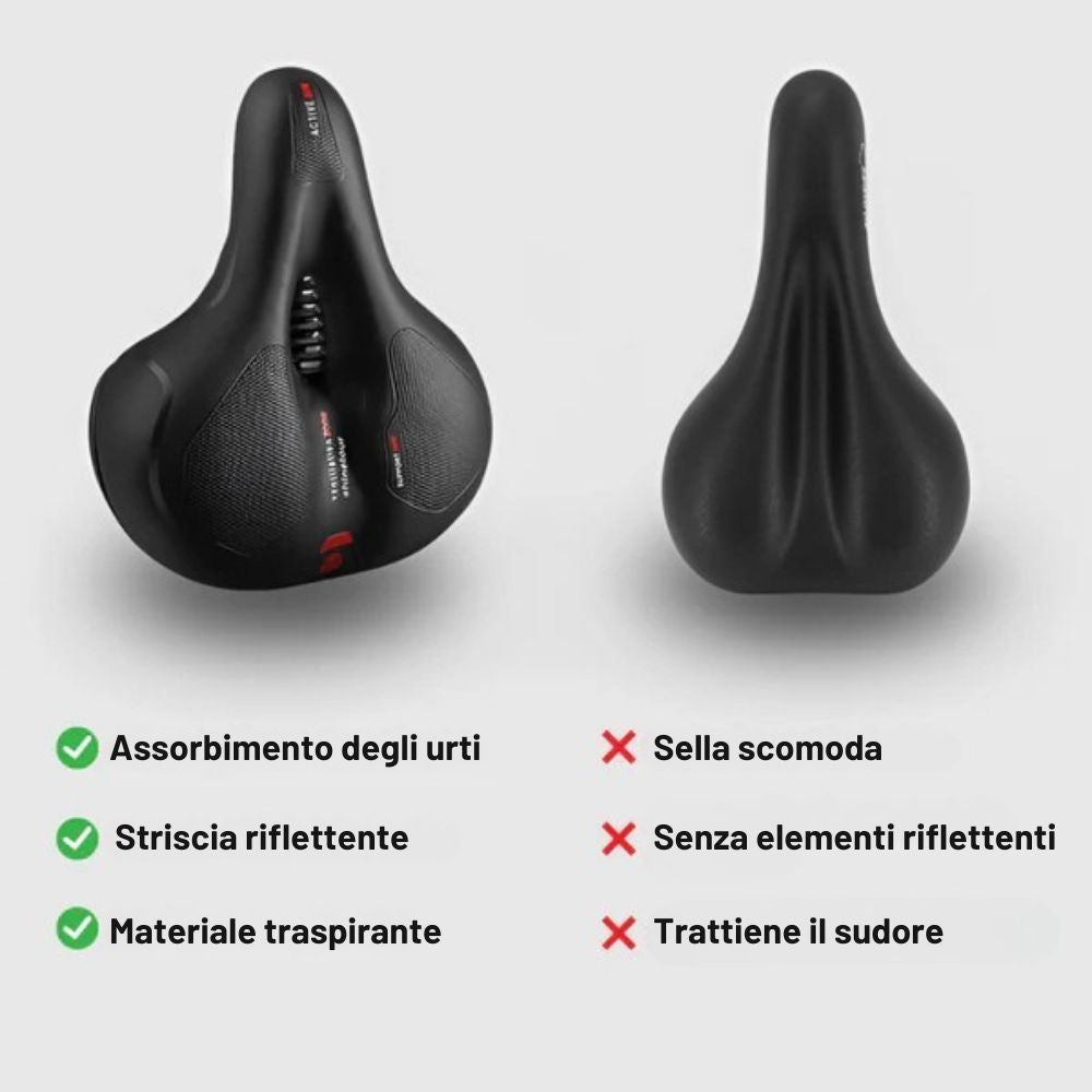 Cyclonix IT - Sella da bici ultra comfort – CycloSoft™