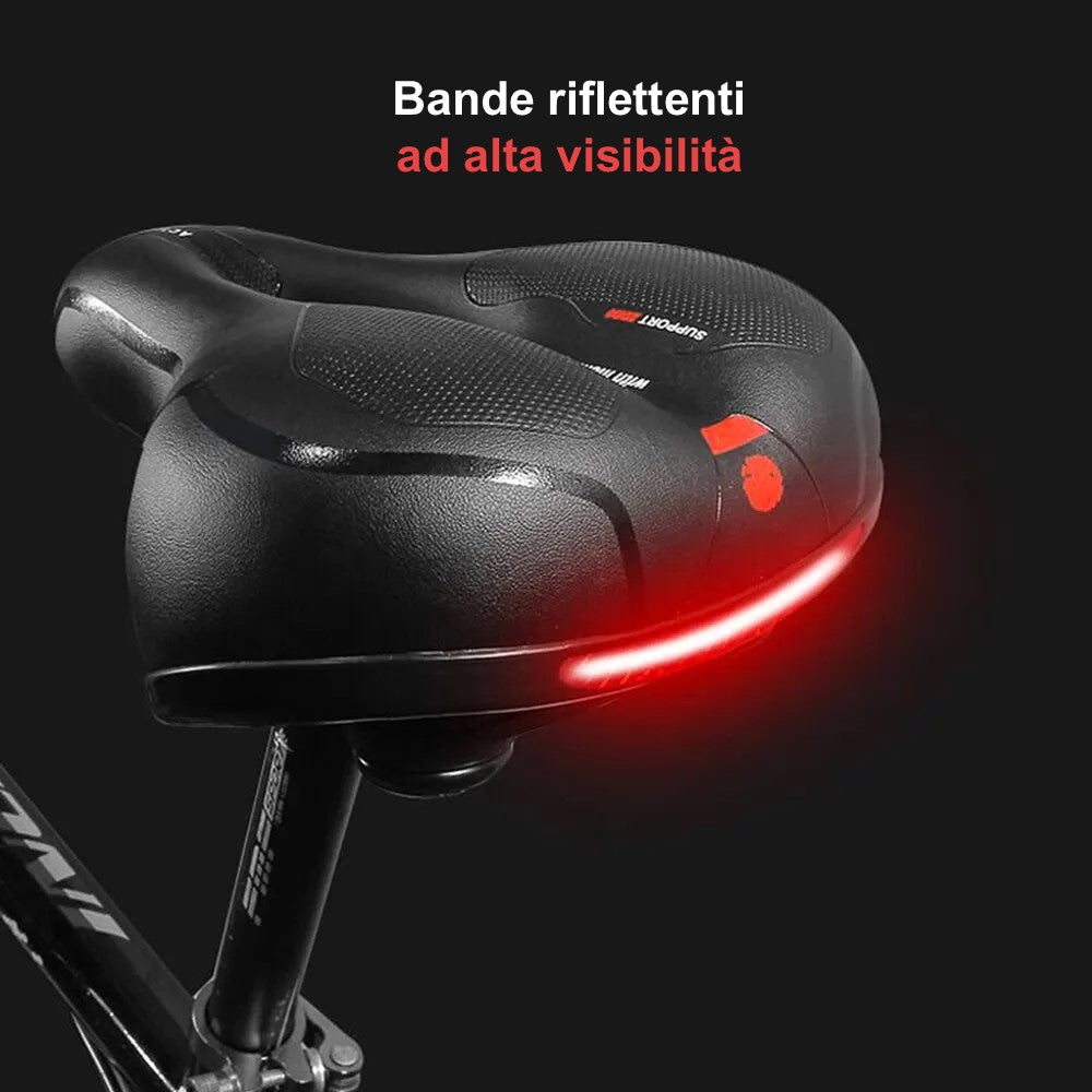 CycloSoft™ – Sella da bici ergonomica con memory foam e sollievo