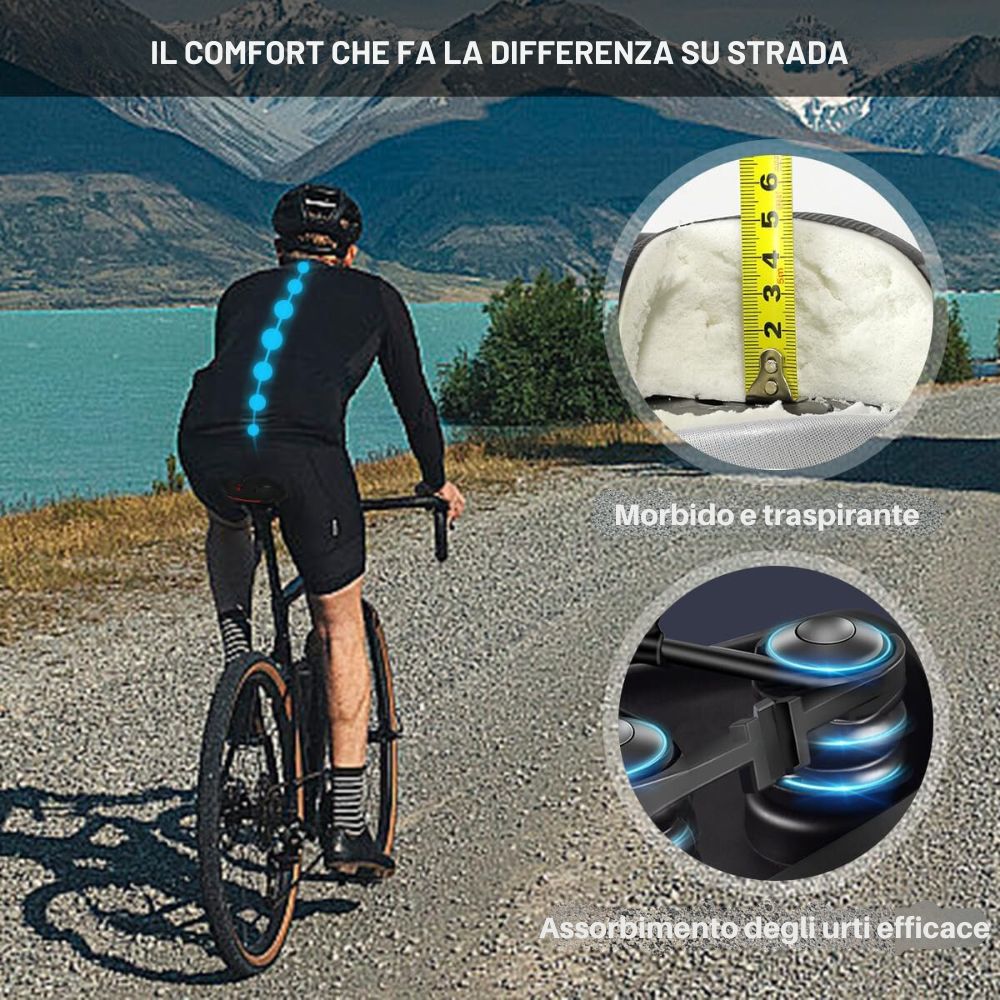 Cyclonix IT - Sella da bici ultra comfort – CycloSoft™