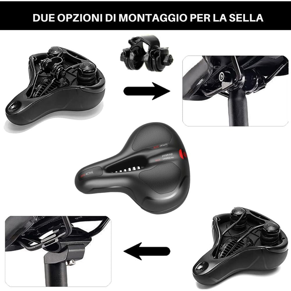 Cyclonix IT - Sella da bici ultra comfort – CycloSoft™