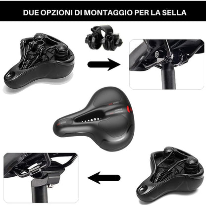 Cyclonix IT - Sella da bici ultra comfort – CycloSoft™