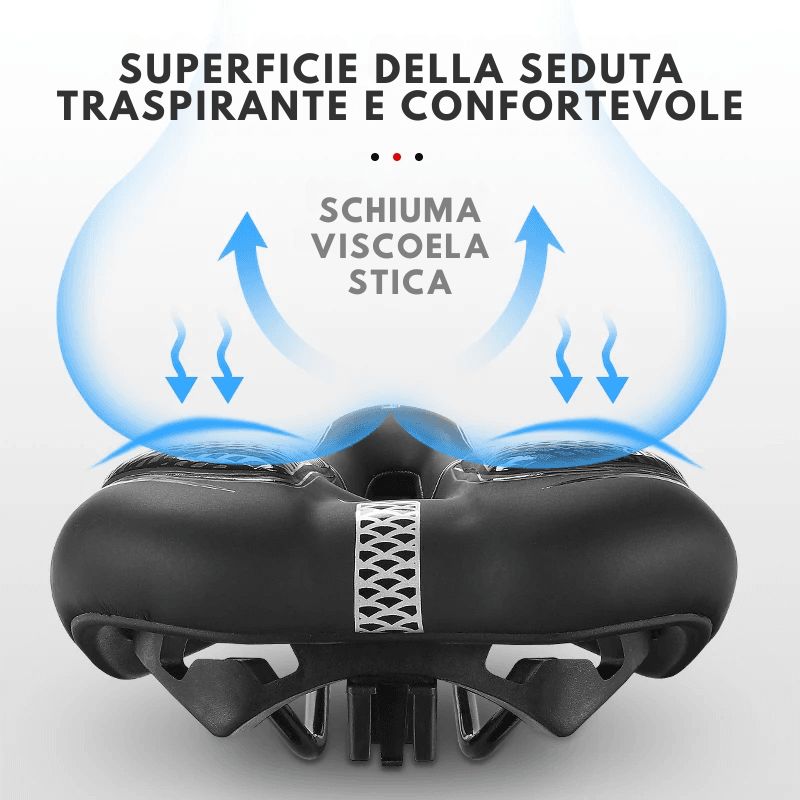 Cyclonix IT - Sella ultra comfort con gel – SiliconRide™